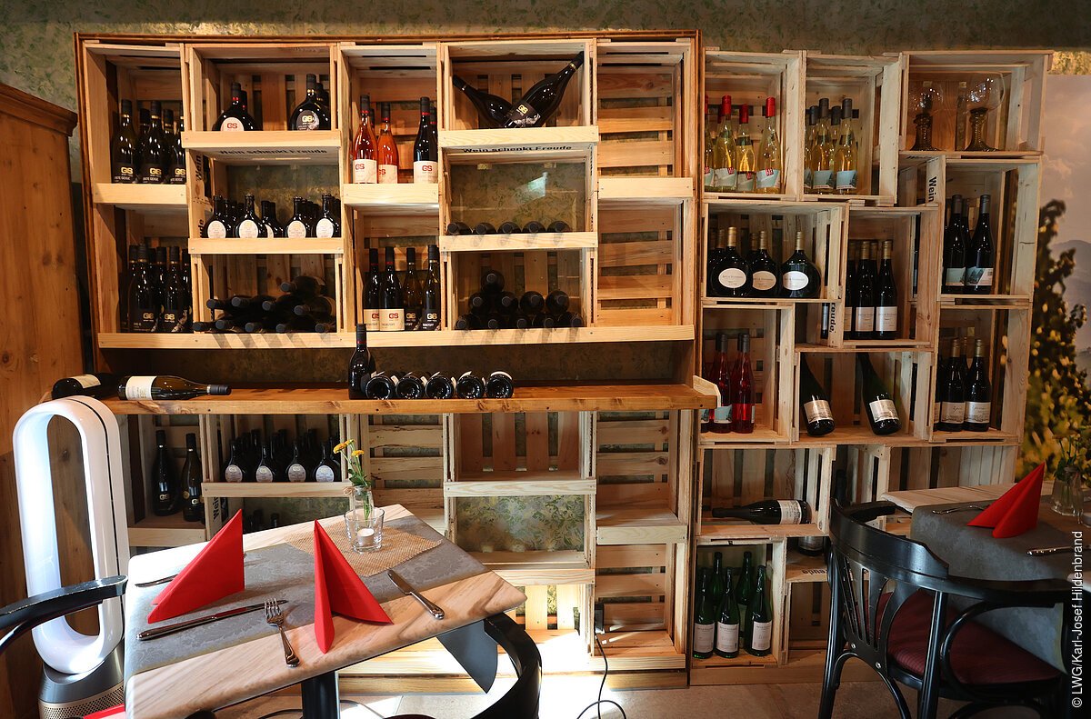 Vinothek in Veitshöchheim.